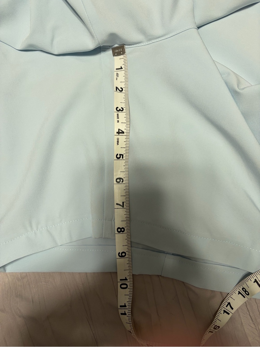 adidas Light Blue Men's Performance Golf Shorts - Picture 3 of 4